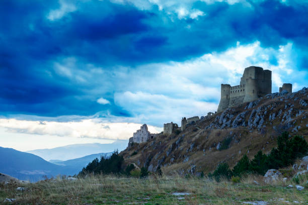 istock rocca calascio castle view in abruzzo mountains 1221620337