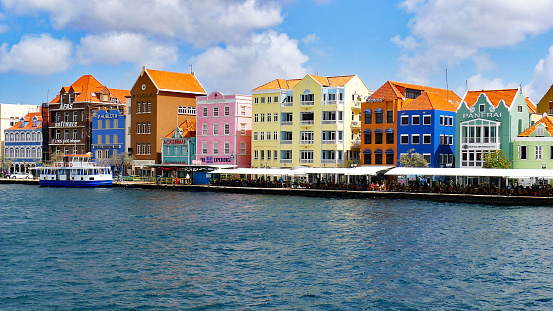 Curaçao is famous for the Punda district's row of colorful houses along Sint Anna Bay.
