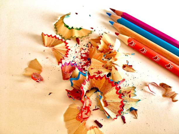istock Remains of pencils 1221625020