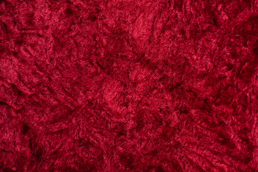 Luxurious animal red fur background