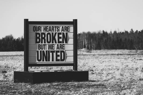istock Our Hearts Are Broken But We Are United 1221643142
