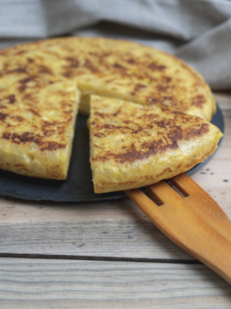 istock Delicious Spanish omelette with potato, egg and onion 1221643985