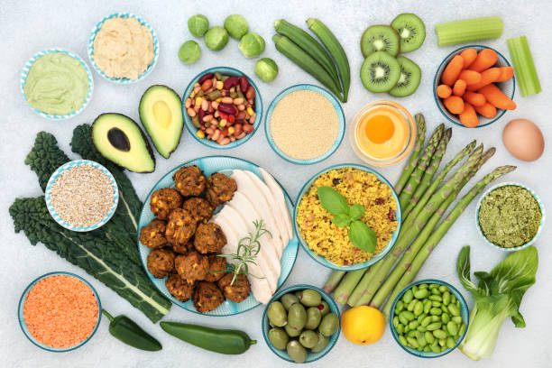 istock Healthy Super Food Collection to Boost Immune System 1221645848