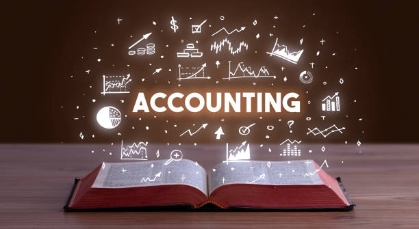 istock Business inscription coming out from an open book 1221647265