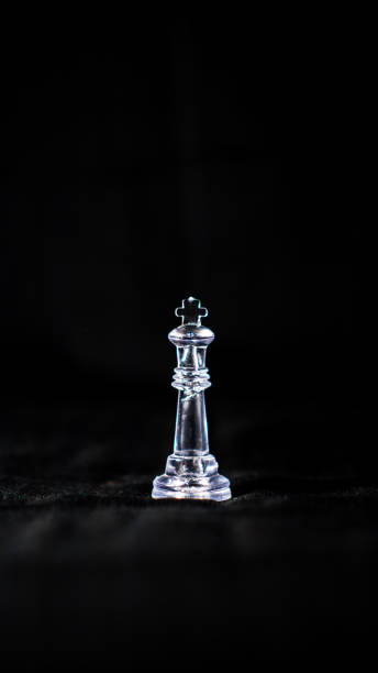chess king chess king with black background raja stock pictures, royalty-free photos & images