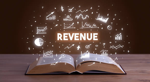 istock Business inscription coming out from an open book 1221648019