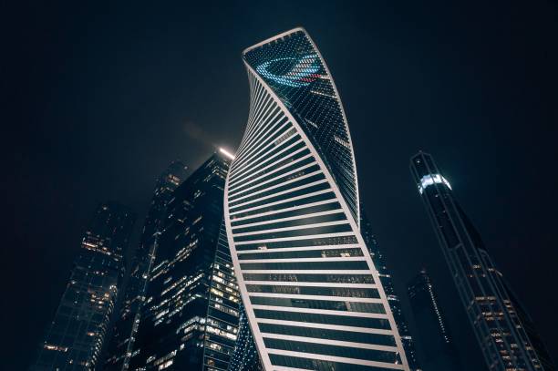 istock Moscow city at night 1221649390