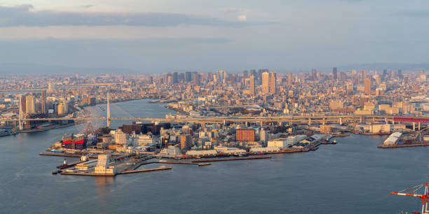 istock The skyline of Japan's second biggest city, Osaka. 1221649509