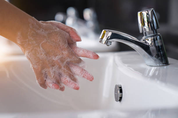 istock Hand washing is the best disease prevention. 1221650056