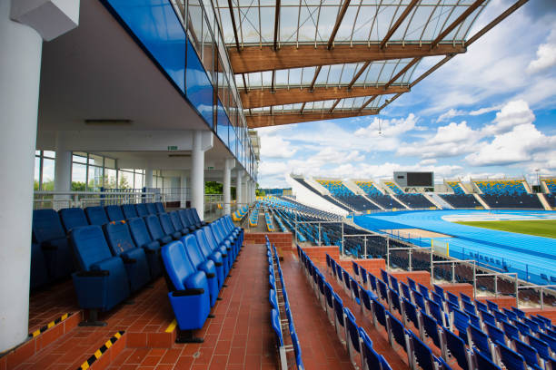 istock Photo of stadium seats 1221653663