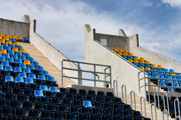 istock Photo of stadium seats 1221655574