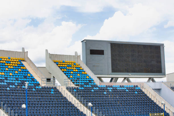 istock Photo of stadium seats 1221658374