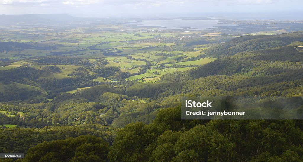 Vista aérea das Terras Altas do Sul, Austrália, NSW - Royalty-free Nova Gales do Sul Foto de stock