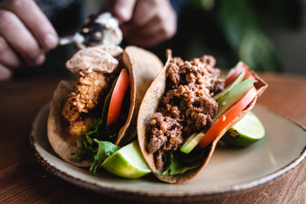istock Tacos. Mexican food 1221666017