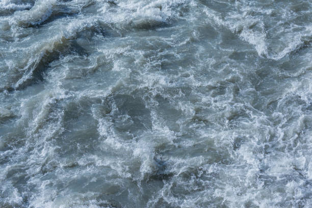 istock Surface of the mountain creek. 1221666962