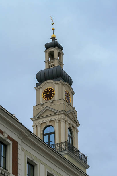 istock Riga, Latvia, 2009, January, Tower of Riga council 1221668349