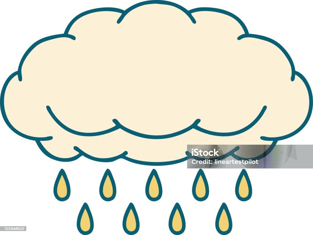 Ikon Gaya Tato Dari Hujan Awan Ilustrasi Stok - Unduh Gambar Sekarang - Awan - Langit, Badai petir - Badai, Cuaca - Subjek - iStock Ikon Gaya Tato Dari Hujan Awan Ilustrasi Stok - Unduh Gambar Sekarang - Awan - Langit, Badai petir - Badai, Cuaca - Subjek - iStock