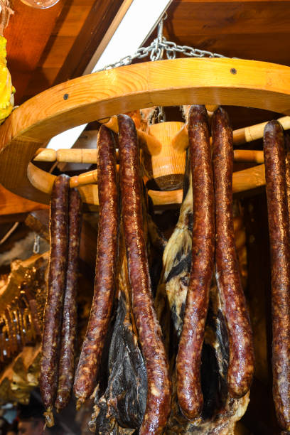 istock Assorted meat products, sausages, Beer Fest 1221668635