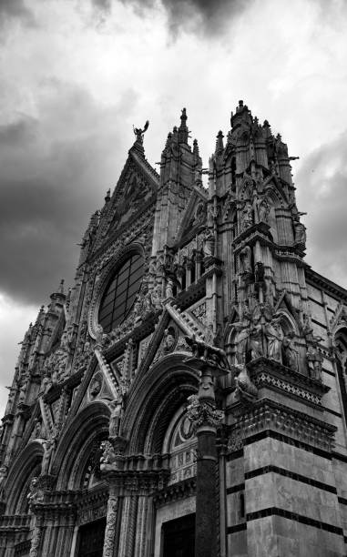 istock Facade of Duomo di Siena 1221670403