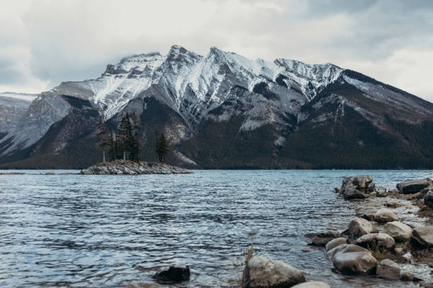 istock Winter landscape in Banff National park 1221676923