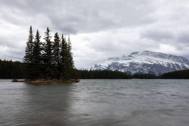istock Winter landscape in Banff National park 1221676982