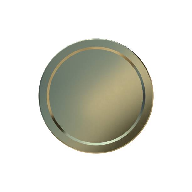 istock Coin. 3d Gold Coin. Realistic Coin 1221681512