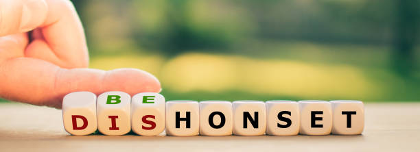 istock Hand turns dice and changes the expression 