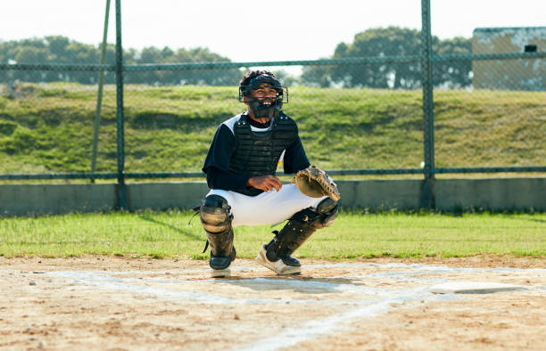istock Waiting to get his hands on the ball 1221691482