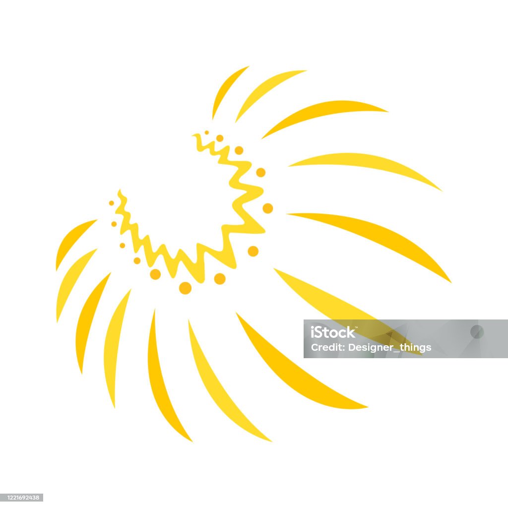 Cute Funny Sun Icon Bright And Beautiful Cartoon Character Abstract Yellow  Sun Shape Hand Drawn Doodle Sun Sun Logo Icon Vector Illustration Stock  Illustration - Download Image Now - iStock
