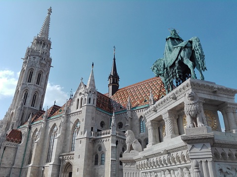 Matthias Church and Fisherman's Bastion in Budapest