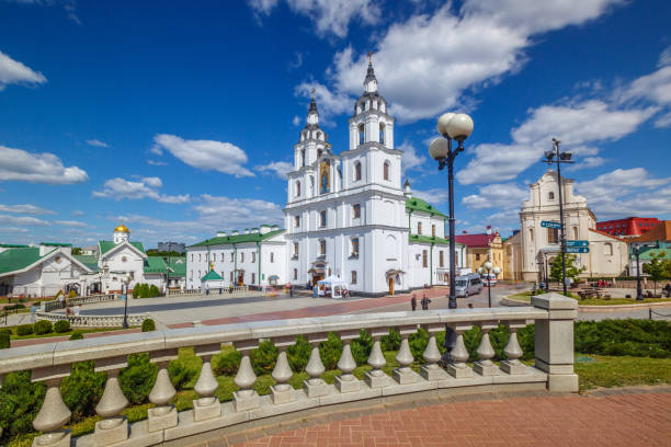 istock Orthodox church in Minsk 1221700762