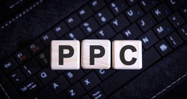 istock PPC - concept on wooden cubes on a keyboard 1221701648