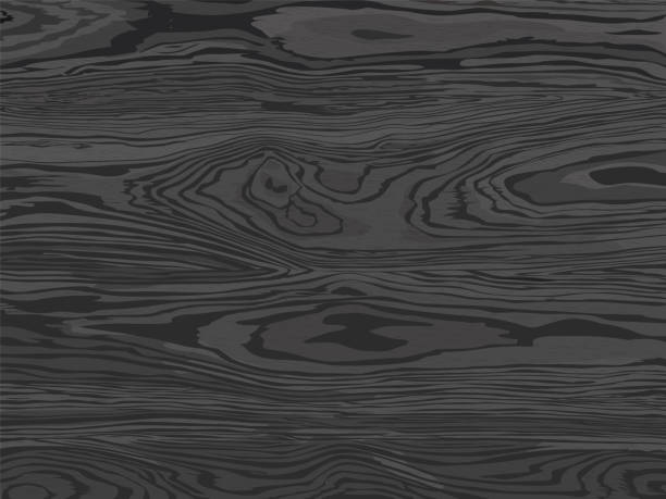 Wood texture. Natural dark gray wooden background Wood texture. Natural dark gray wooden background dark wood texture stock illustrations