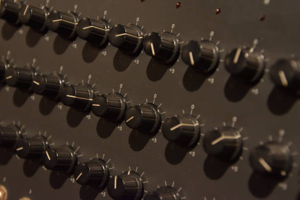 istock Close up of synthesizer 1221714329