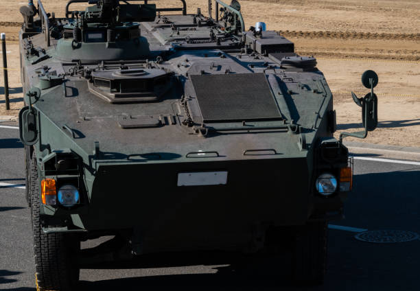 istock Japanese armored vehicle 1221715471