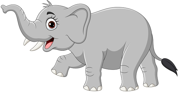 Ilustración de Elefante De Dibujos Animados Aislado Sobre Fondo Blanco y más Vectores Libres de Derechos de Alegre - iStock Ilustración de Elefante De Dibujos Animados Aislado Sobre Fondo Blanco y más Vectores Libres de Derechos de Alegre - iStock