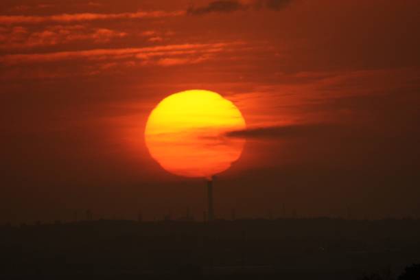 istock The moment of sunrise. 1221718103