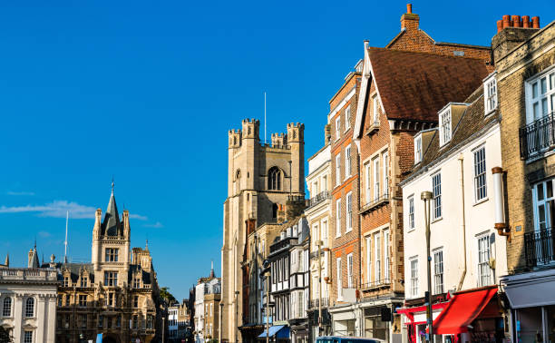 istock Traditional houses in Cambridge, England 1221719696
