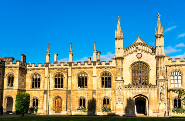 istock Corpus Christi College in Cambridge, UK 1221719733