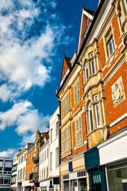 istock Traditional houses in Cambridge, England 1221719844