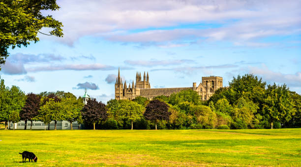 istock View of Peterborough Cathedral in England 1221719902