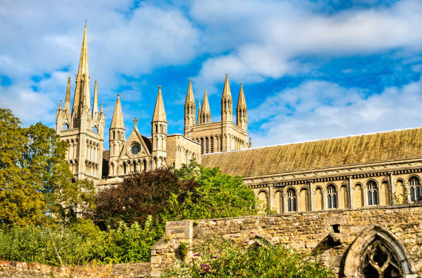 istock View of Peterborough Cathedral in England 1221719955