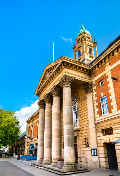 istock Peterborough Town Hall in England 1221720759