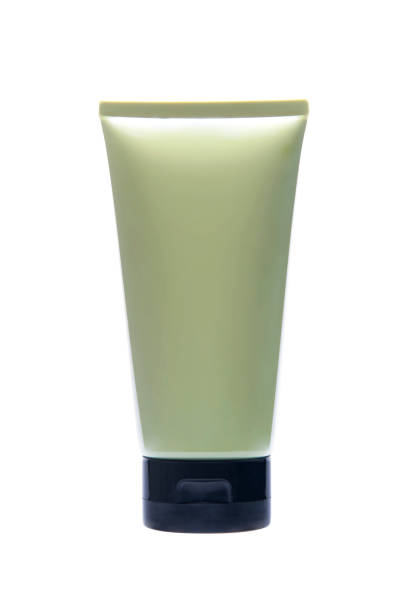 istock Cosmetic tube isolated on white background. 1221728757