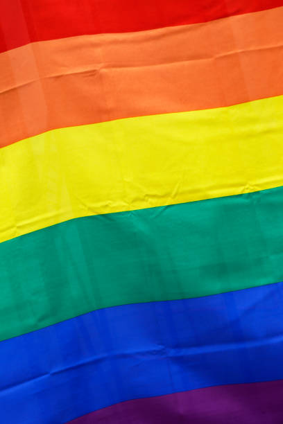 istock Rainbow flag close-up 1221736926