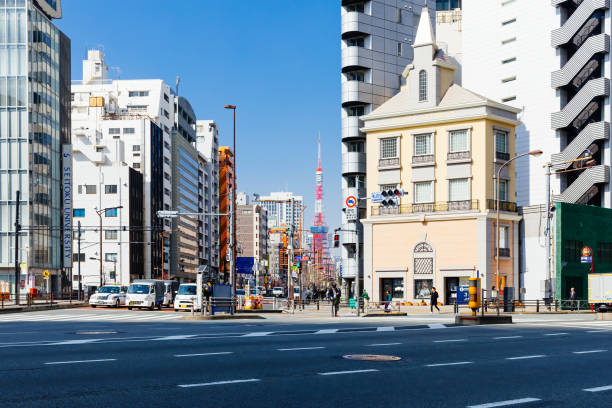 istock Streets of Ginza, Tokyo. 1221738067