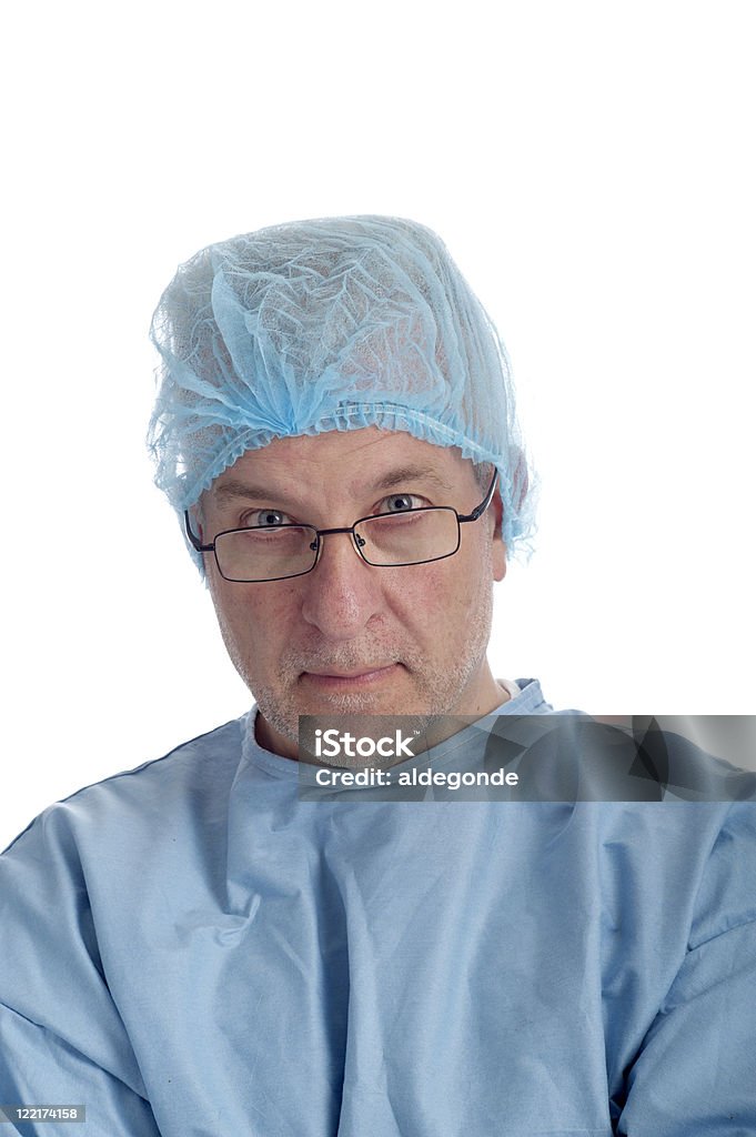 Médico com hairnet - Foto de stock de Adulto royalty-free