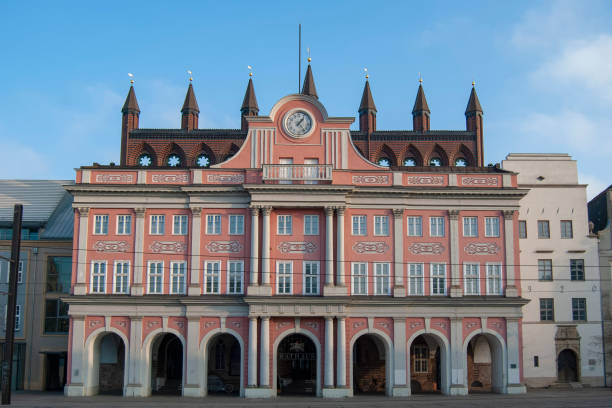 istock The Town Hall in Rostock, Germany 1221752510