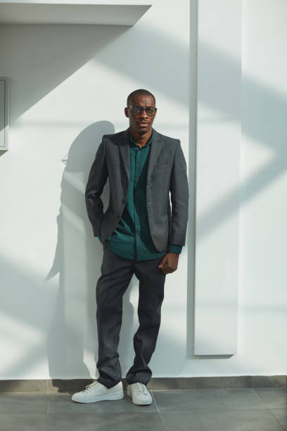 istock Confident African businessman 1221754170