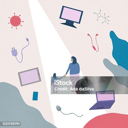 istock Concept for the future after Coronavirus. 1221759791